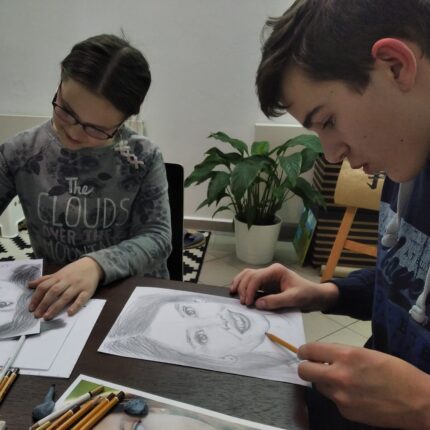 Fotka Kreslení pravou mozkovou hemisférou 